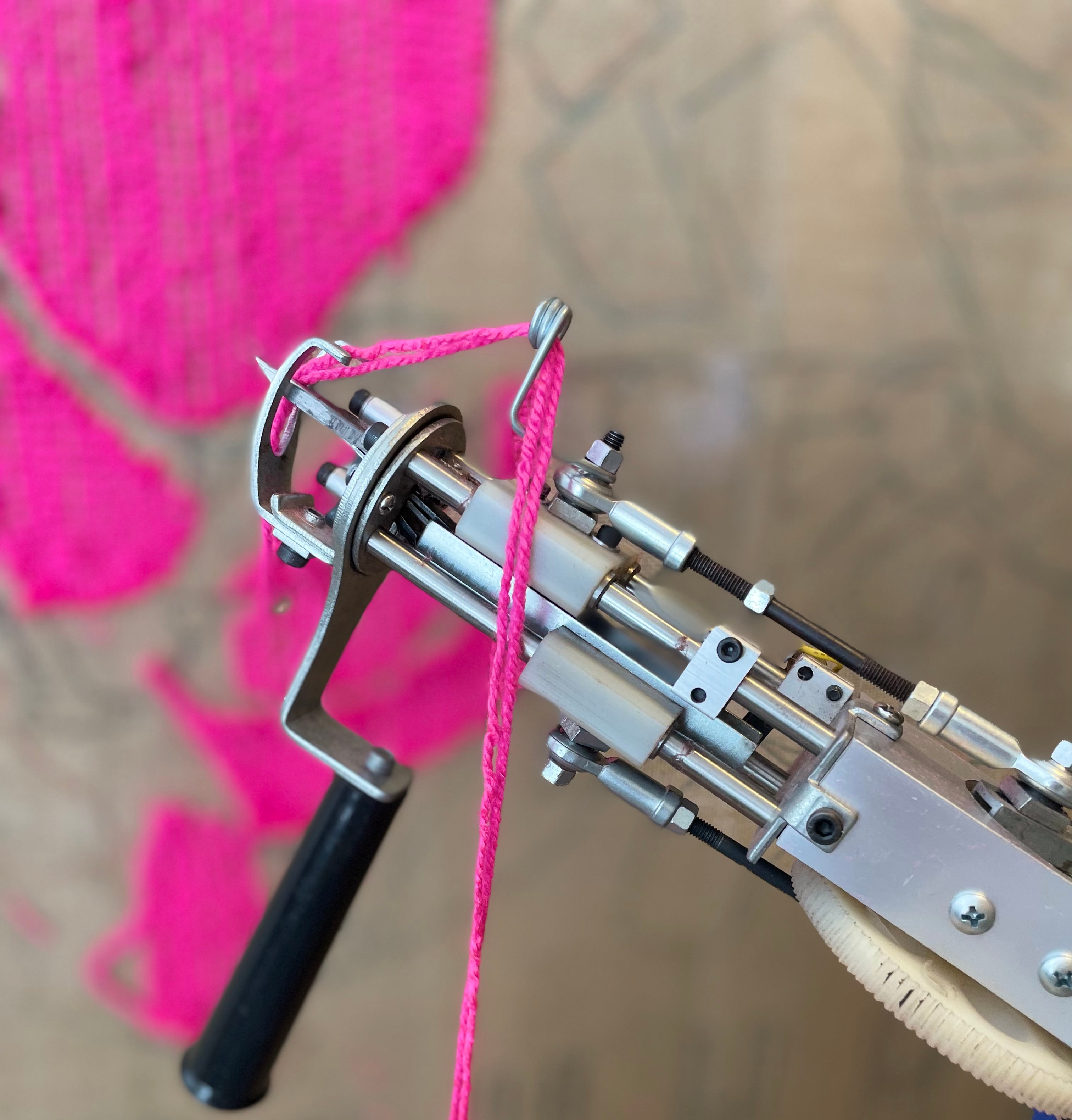 Tuft Pin TUFT LIFE ~ HOW TO | Tufting Art, Textile Art & Design – Brick&Bobbin